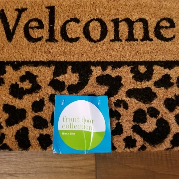 Accents Leopard Print Coir Doormat Poshmark